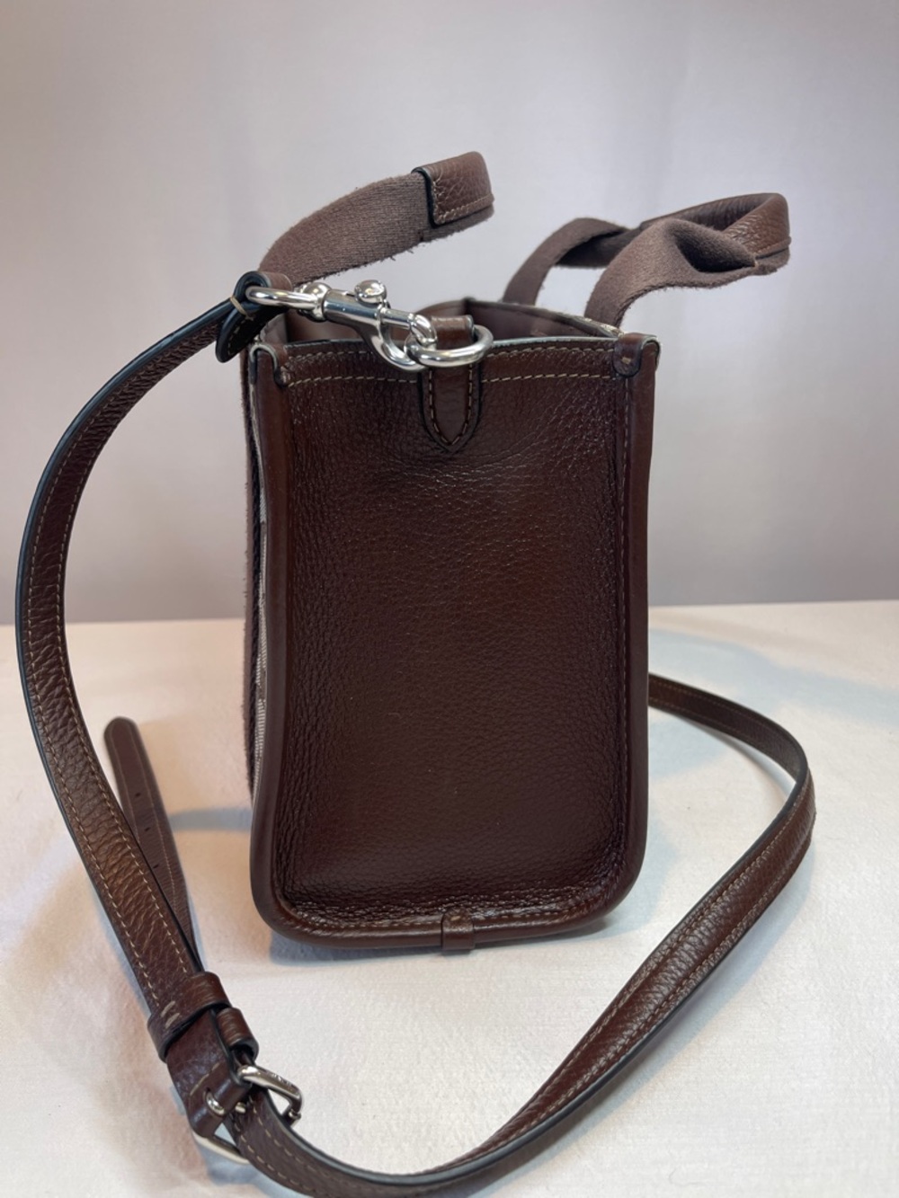 Coach A2578-CAR78 Smith Tote Bag 24 Brown Canvas and Leather - Picture 5 of 13